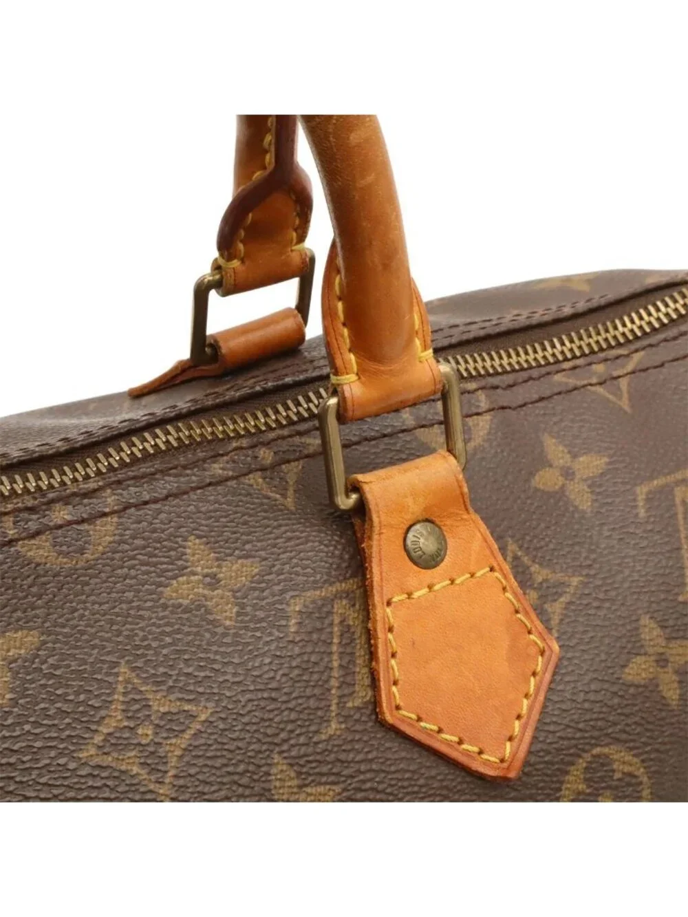 Louis Vuitton Monogram Speedy 35 Mini Boston Bag Purse
